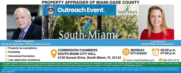 South Miami outreach event