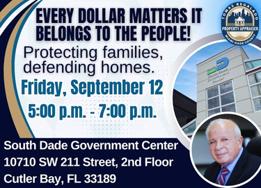 Outreach Event: South Dade Government Center