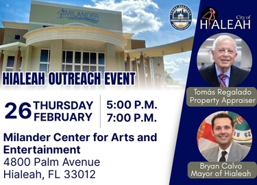 Hialeah Community Outreach Event