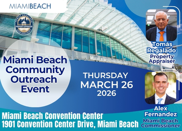 Miami Beach Community Outreach Event