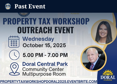 Outreach Event: Doral Central Park