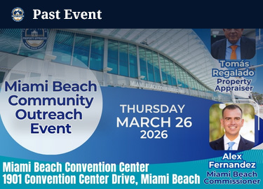 Miami Beach Community Outreach Event