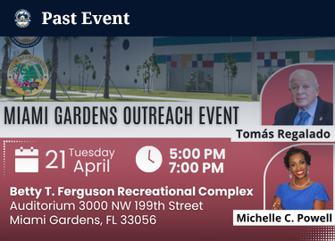 Miami Gardens Outreach Event