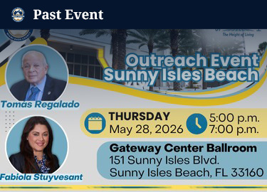 City of Sunny Isles Beach Outreach Event